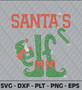 Rhinestone Template - Santa's Elf