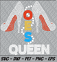 Rhinestone SVG - OES Heels Queen Rhinestone SVG - OES Heels Queen