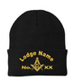 Embroidery - Custom Masonic Beanie Cap