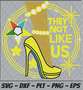 Rhinestone SVG - OES The Not Like Us