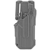 BLACKHAWK T-Series L3D, Duty Holster, Right Hand, Black Finish, Fits Glock 17/22/31 With TLR7, Includes Jacket Slot Belt Loop 44N700BKR BLACKHAWK T-Series L3D, Duty Holster, Right Hand, Black Finish, Fits Glock 17/22/31 With TLR7, Includes Jacket Slot Belt Loop 44N700BKR
