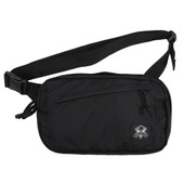 Grey Ghost Gear Crossbody Bag, Nylon Construction, Matte Finish, Black GTG5942-2