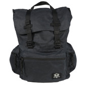 Grey Ghost Gear Drifter, Backpack, Waxed Canvas, 1820 Cubic Inches, Black GTG5943-BLK