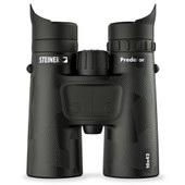 Steiner Predator, Binocular, 10X, 42mm Objectives, Matte Finish, Black, Neck strap, Carry case, Matte 2059