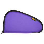 US PeaceKeeper Pistol Case, 11"x6", 600 Denier Polyester, Purple P21411
