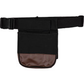 US PeaceKeeper Divided Shell Pouch, Shell Case, 8"x4"x7.5", 600 Denier Polyester, Black P23010