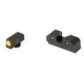 XS Sights R3D 2.0, Tritium Night Sight, Fits Glock 20/21/29/30/30S/37/41, Orange Front Outline, Green Tritium Front/Rear GL-R202P-6N