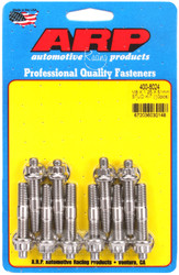 ARP Racing Exhaust Manifold Stud M8X1.25X51MM BROACHED Stud 8 Millimeter x 1.25 Thread Size; 2.000 Inch Overall Length; 170000 PSI Tensile Strength; 12 Point Head Type; Polished; Stainless Steel; With 10 Studs/ Washers