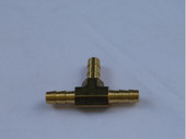Helix Racing Brass Barb/barb/barb 't' 1/4'(6.5mm 053-1460