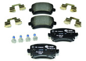 HELLA 355010601 BRAKE PAD SET  DISC BRAKE Low-Metallic; Set Of 2; With Brake Caliper Screws