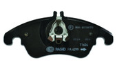 HELLA 355012621 BRAKE PAD SET  DISC BRAKE Low-Metallic; Set Of 2; With Mounting Hardware