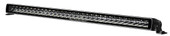 HELLA 358176311 BLACK SERIES 32INCH THIN LIGHTBAR D LED; 32 Inch Length; 33 Clear Bulb; 165 Watt/ 8.9 To 12.5 Amp At 12 Volt/ 4.2 To 6.1 Amp At 24 Volt; Spot Beam; 9000 Lumens; Clear Lens; Black Housing; Flush Mount; With Mounting Hardware