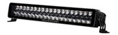 HELLA 358176401 BLACK SERIES 21INCH DOUBLE LIGHTBAR LED; 23 Inch Length; 40 Clear Bulb; 200 Watt/ 6.7 To 14.6 Amp At 12 Volt/ 3.5 To 7.2 Amp At 24 Volt; Spot Beam; 11000 Lumens; Clear Lens; Black Housing; Flush Mount; With Mounting Hardware
