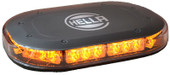 HELLA H27996001 L/BAR MICRO LED MLB100 Micro Light Bar; Permanent Mount; LED; Amber Lens; 23 Selectable Patterns; 12-24 Volt