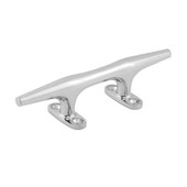 WHITECAP IND 6111 HEAVY DUTY HOLLOW BASE CLEAT  10' For Use With Rope Up to 1-1/2 Inch Diameter; Tie-Up; Heavy Duty Hollow Base; 10 Inch Overall Length x 2-3/4 Inch Height; 316 Stainless Steel; Single