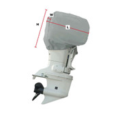 CARVER 70001F-10 10 HP O/B MOTOR COVER-PFII GRAY Fits 10 Horse Power Motor; 20 Inch Length x 14 Inch Width x 20 Inch Height; Water Repellant/ UV Protection/ Mildew Resistant; Gray; Poly-Flex II Marine Grade Polyester With Urethane Coating CARVER 70001F-10 10 HP O/B MOTOR COVER-PFII GRAY Fits 10 Horse Power Motor; 20 Inch Length x 14 Inch Width x 20 Inch Height; Water Repellant/ UV Protection/ Mildew Resistant; Gray; Poly-Flex II Marine Grade Polyester With Urethane Coating