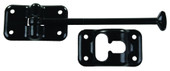 JR PRODUCTS 10434 6' T-STY DOOR HLDR  BK Direct Replacement; T-Style; 6 Inch Length; Black; Plastic; With Mounting Screws; Packaged