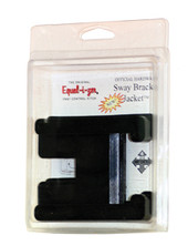 EQUALIZER 95-01-5150 SWAY BRACKET JACKET Reduces Noise And Wear Of Equalizer Spring Bars And Sway Control Brackets; Plastic; Black; Set Of 2