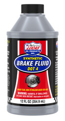 LUCAS OIL 10827 DOT 4 BRAKE FLUID 12OZ Single; 12 Ounce Bottle; DOT 4; Glycol Ether Based