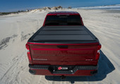BAK IND 448426 BAKFLIPMX4 16+TACOMA 5' Hard Folding; 2 Folds/ 3 Panels; Front Hinge Allows Entire Tonneau to Flip Up When Folded; Lockable Using Tailgate Handle Lock; Black Matte; Aluminum; Can Be Used With BAK Tool Box