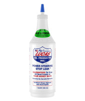 LUCAS OIL 10011 POWER STEERING STOP LEAK/ Single; 1 Quart Bottle