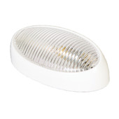 ARCON 51251 PORCH LIGHT OVAL WO/SW CLR CD1 Incandescent Bulb; 12 Volt; Uses Replacement Bulb #1141; Oval Shape; Clear Lens; Single; Without Switch; Packaged