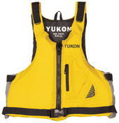 AIRHEAD 33004-03-A-YW YUKON BASE PADDLE/ANGLER VEST  YELL Life Vest; Fits Chest Sizes 26 Inch To 29 Inch And For Body Weight 50 To 90 Pounds; Harmonized U S Coast Guard And Transport Canada Approved;Youth; 201 Denier Nylon Oxford; Yellow; Single