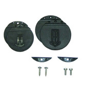 T-H MARINE FSRK-3-DP FLAPPER SCUPPER REPLACEMENT KIT Used To Repair Scuppers With Flappers; Thermo-Plastic Elastomer; Black; With 1-1/2 Inch Flappers/ 1-3/4 Flappers/ Keepers/ Fasteners