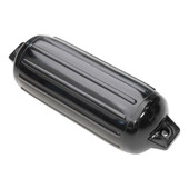 TAYLOR MADE 952622 6.5'X22' ONYX BLACK SUPER GARD FEND Smooth; Cylinder; 6-1/2 Inch Diameter x 22 Inch Length For 20 Foot To 25 Foot; Onyx Black; Vinyl; With Built-In Rubber Football Needle Valve; Single; For Marine Applications