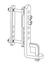 EQUALIZER 95-01-5600 SWAY CONTROL BRACKET Replacement L Bracket/ Pin And Clip/ Inner And Outer Link Plate/ Hardware; For Use With Equal-i-Zer 6000 to 14000 Gross Towing Weight Weight Distribution Systems