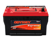 ODYSSEY ODX-AGM65 ODYSSEY 65-PC1750 65 Group Size; 12 Volt; 950 Cold Cranking Amps/ 1750 Pulse Hot Cranking Amps; Tin-Plated Brass SAE Top Automotive Terminals; 11.8 Inch Length; 7.2 Inch Width; 7-1/2 Inch Height