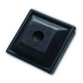 WIRTHCO 30000 LOCKING BUMPER PLUG Used To 4 Inch Sewer Hose Bumper; Black; Thermoplastic Rubber