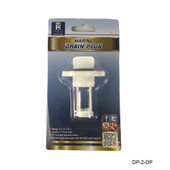 T-H MARINE DP-2-DP WHITE DRAIN PLUG Threaded Screw-In Plug; For 1 Inch Diameter Hole; Nylon; White