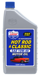 LUCAS OIL 10688 10W-40 HOTROD & CLASSIC SAE 10W40; 1 Quart Bottle; Single
