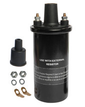 SIERRAMARINE 18-5438 IGNITION COIL Fits Mercruiser Stern Drive Engine; Canister; 1 Ohms Primary Resistance/ 8 K Ohms Secondary Resistance; Black; Single