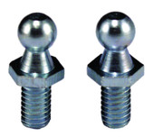 JR PRODUCTS BS-1005 10MM BALL STUD Use With JR Products Door Hinge Lift Support GSNI Series; 10 Millimeter; Zinc Plated; Steel; Set Of 2