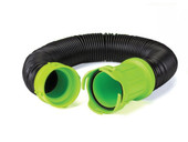 THETFORD 17915 TITAN SEWER HOSE EXT. 5' 5 Foot Length; Use It Alone Or To Extend Another Hose; Thermal Plastic Elastomer (TPE); Black/ Green; Resistance To Punctures And Abrasion