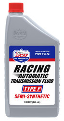 LUCAS OIL 11020 SEMI-SYNTHETIC RACING ATF TYPE F/6X Type F; Semi-Synthetic; 1 Quart Bottle; Single