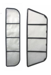 COLEMAN RVP 9430-3092 STANDARD NON-DUCTED FILTERS Replacement For Coleman Non-Ducted Ceiling Assemblies; Standard Mesh Material; Set Of 2