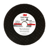 3M 01988 CUT OFF WHEEL Use To Cut Autobody Sheet Metal/ Frame Rails/ Exhaust Pipes/ Clamps And Rusted Bolts; 3 Inch Diameter; 1/16 Inch Thickness; 3/8 Inch Arbor Size; Aluminum Oxide; Single