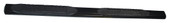 TRAILFX A1549B 4' NERF STR FORD RANGER EXT 19 BLK With Step Pads; 4 Inch Oval Straight; Powder Coated; Black; Mild Steel; With Welded End Caps; Rocker Panel Mount
