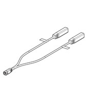 HUMMINBIRD 720101-1 ADAPTER CABLE  9 M SIDB Y  HELIX For Use Of Two Transducers Side-Imaging And Dual Beam On One Unit; 30 Inch Length; Compatible With All Side Imaging Or Down Imaging Products  Except SOLIX Or ONIX