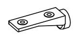 NORCOLD 61632930 NORCOLD RH FREEZER DOOR H Replacement For Norcold N300/ N400/ N41X/ N500/ N51X/ DE0041/ DE0041T/ EV0041/ DE441/ EV441 Series Refrigerator; Fits Bottom Right Hand Side; White; Single