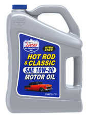 LUCAS OIL 10679 SAE 10W-30 HR OIL 3X1/5Q SAE 10W30; Synthetic Blend; 5 Quart Jug; Single