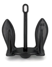 GREENFIELD 910-E-UPC 10 LB. NAVY ANCHOR - BLACK Deep Water; Navy Style; Holds Up To 14 Feet Length Boat; 10 Pound; 9.37 Inch Length x 3.67 Inch Width x 14 Inch Height; PE Coated; Black; Cast Iron; Anchor Only