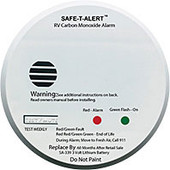 MTI INDUSTRY SA-339 SAFE-T CARBON MONOXIDE DETECTOR Without Digital Display; 3 Volt Battery; White
