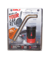 STRATTEC SEC 7018447 5/8' RECEIVER LOCK FORD Bent Pin; 5/8 Inch Diameter; 3.55 Inch Length; For Use With Class III/IV Hitch; With Keyed Lock; With Dust Cover; 82 Groove Port; Single; Opens With Vehicle Ignition Key