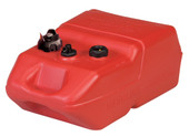 MOELLER 620049LP 6 GALLON PORTABLE FUEL TANK 6 Gallon Capacity; Gasoline; Plastic; Portable; ABYC/ NMMA/ EPA/ CARB Compliant; Low Permeation (LP) Certified; For Marine Applications; Single