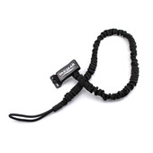 YAKGEAR BPL36B-H 36' BAJA PADDLE LEASH - BLACK Use To Keep Paddle Or Rod Secure In Open Water; 36 Inch Length; Nylon Bungee; With Velcro Strap