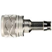 MOELLER 033502-10 3/8' BARB FM TNK CNCT HONDA 91 For Honda Outboard Engine; 3/8 Inch Barb Female; Chrome Plated; Brass; For Marine Applications